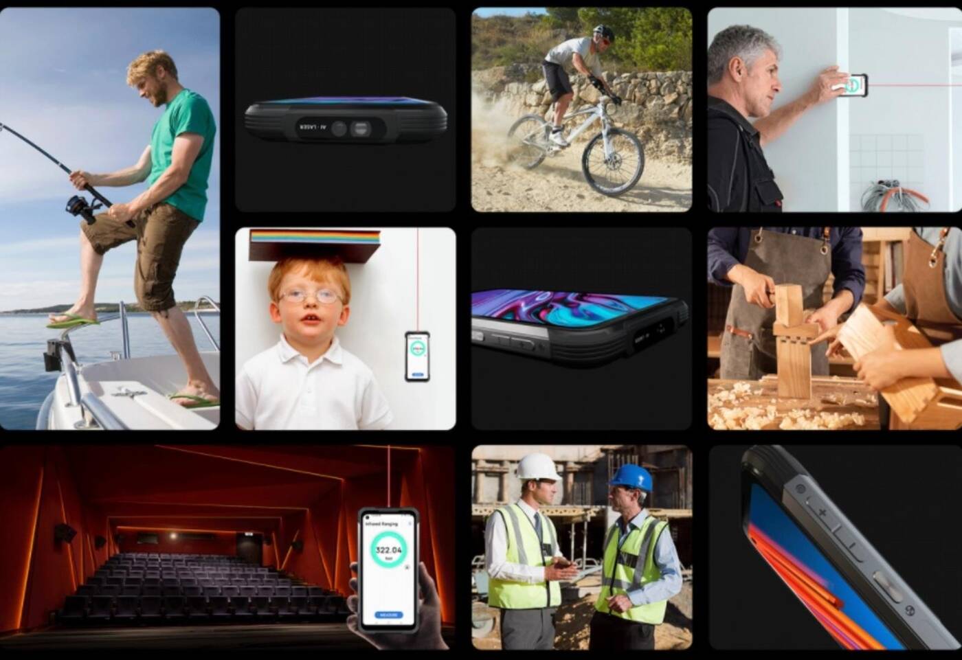 S97 Pro: smartfon z laserowym dalmierzem