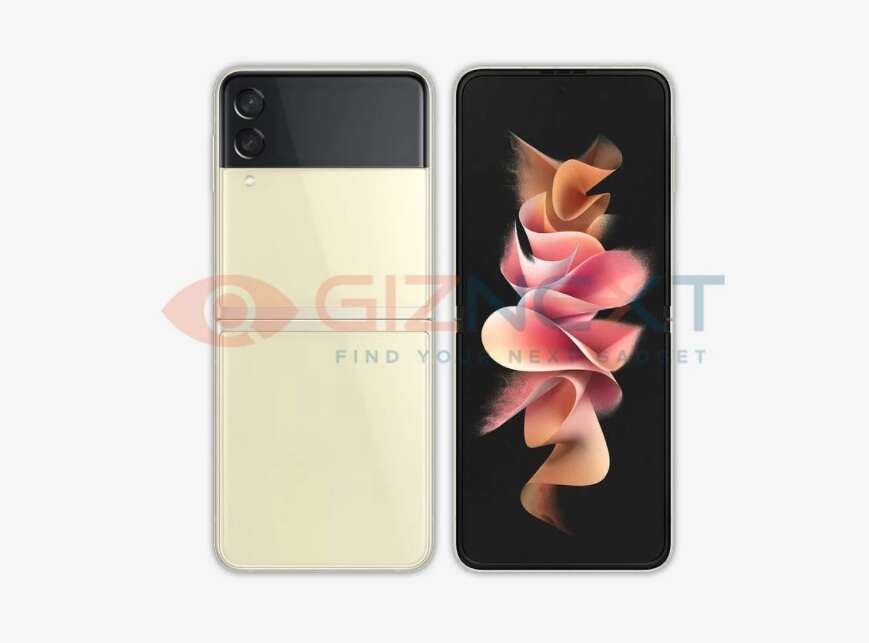 Rendery Galaxy Z Flip3 pokazują składaka z każdej strony