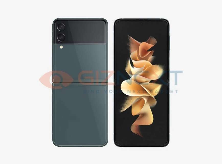 Rendery Galaxy Z Flip3 pokazują składaka z każdej strony