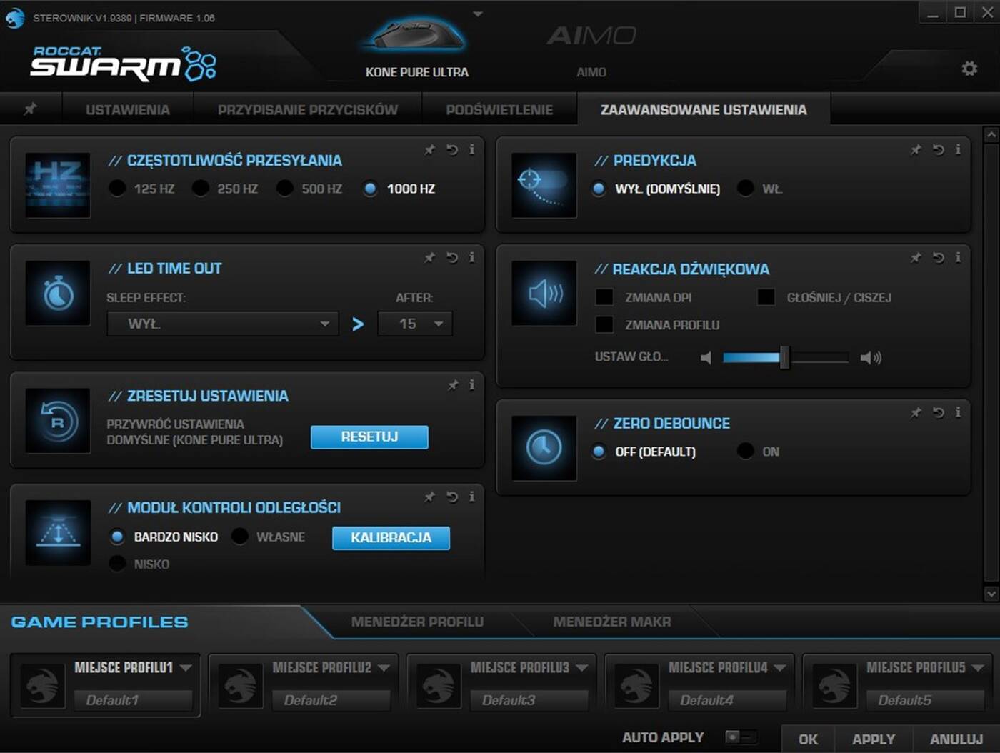 Test myszki Roccat Kone Pure Ultra. Lekka, ładna, ale droga