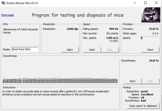 Test myszki Roccat Kone Pure Ultra. Lekka, ładna, ale droga