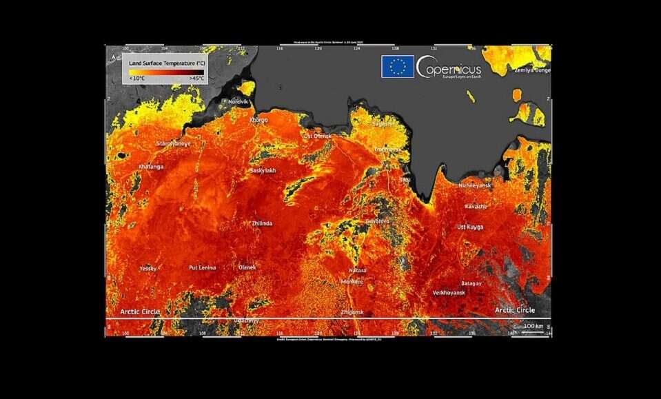 Lato dopiero się zaczyna, a koło podbiegunowe zbliża się do kolejnych rekordów temperatur