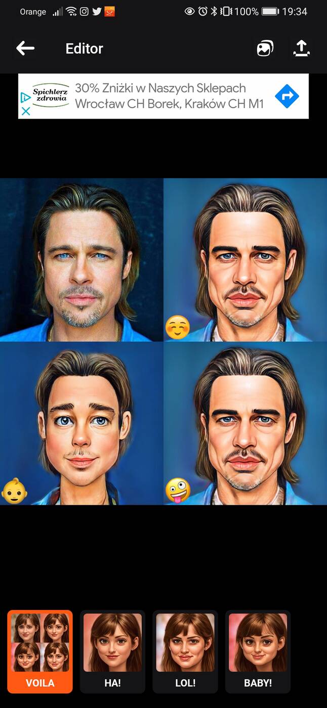 Voila AI Artist - aplikacja, która zmieni Cię w postać z kreskówki