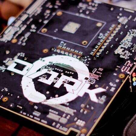 EVGA tworzy pierwszą płytę dla AMD, zdjęcie X570S Dark