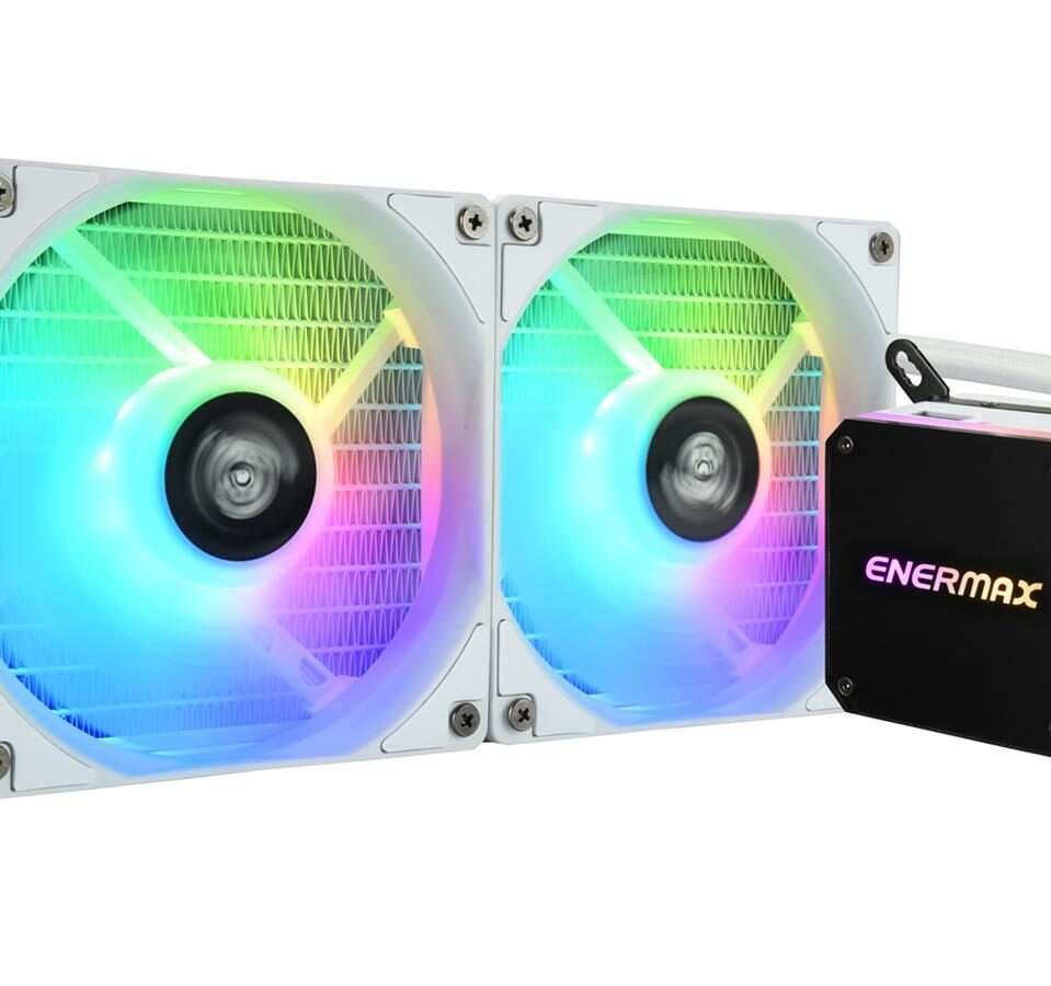 Nowe białe chłodzenie AIO Enermax, Liqmax II aRGB 240 White