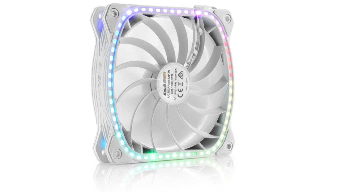 Pakiet wentylatorów SquA RGB White od Enermax. Trzy śmigiełka za 60 euro