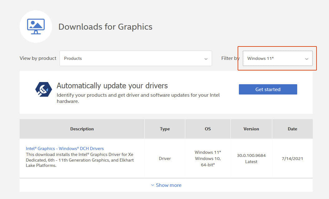 Pierwsze oficjalne sterowniki graficzne dla Windowsa 11