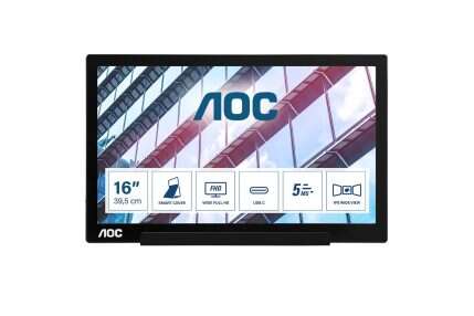Przenośny monitor AOC I1601P, monitor AOC I1601P,