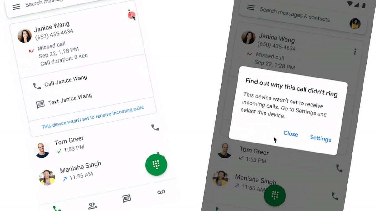 Google Voice wyjaśni, dlaczego przegapiliśmy połączenie