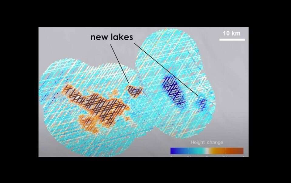 Antarktyda posiada ukryte jeziora. Udało się je znaleźć dzięki NASA