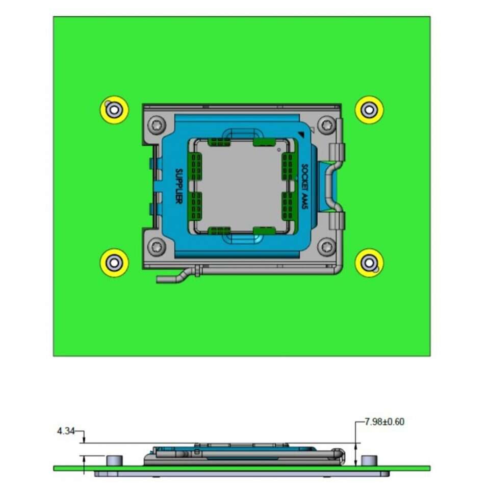 chłodzeniami na gniazdo AM5, AM AM5, AM5. gniazdo AM5