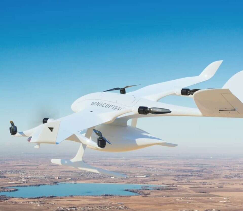 Drony Wingcopter 198, wspomagać służbę zdrowia w całym państwie, Wingcopter 198,