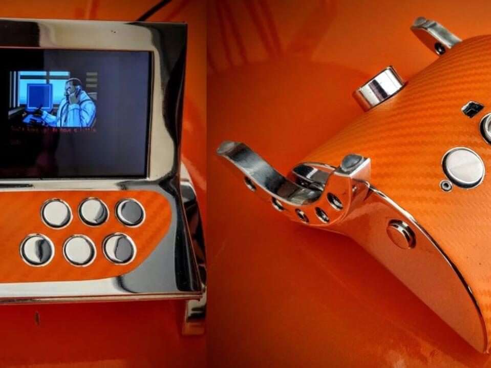 automat do gier Arcade na bazie Raspberry Pi, dzieło sztuki, automat do gier