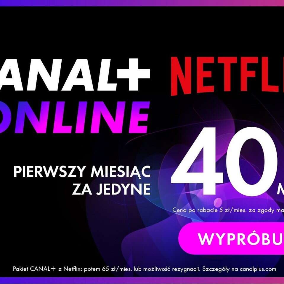 CANAL+ online i Netflix w jednej, połączonej ofercie