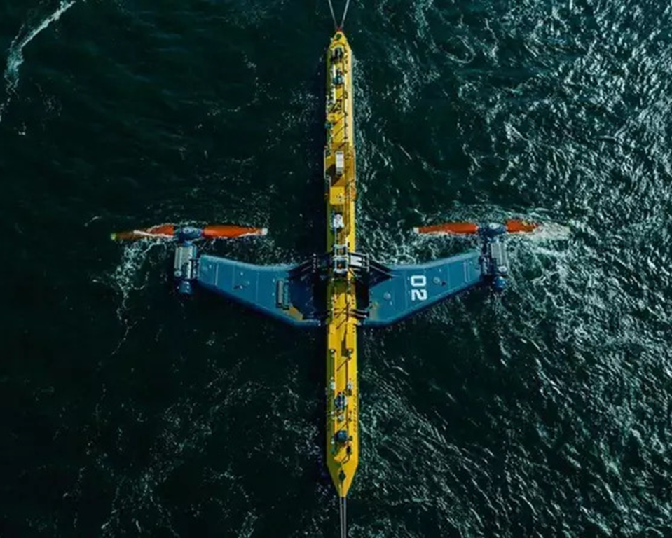 Turbina pływowa ważąca 680 ton rozpoczęła wytwarzanie energii