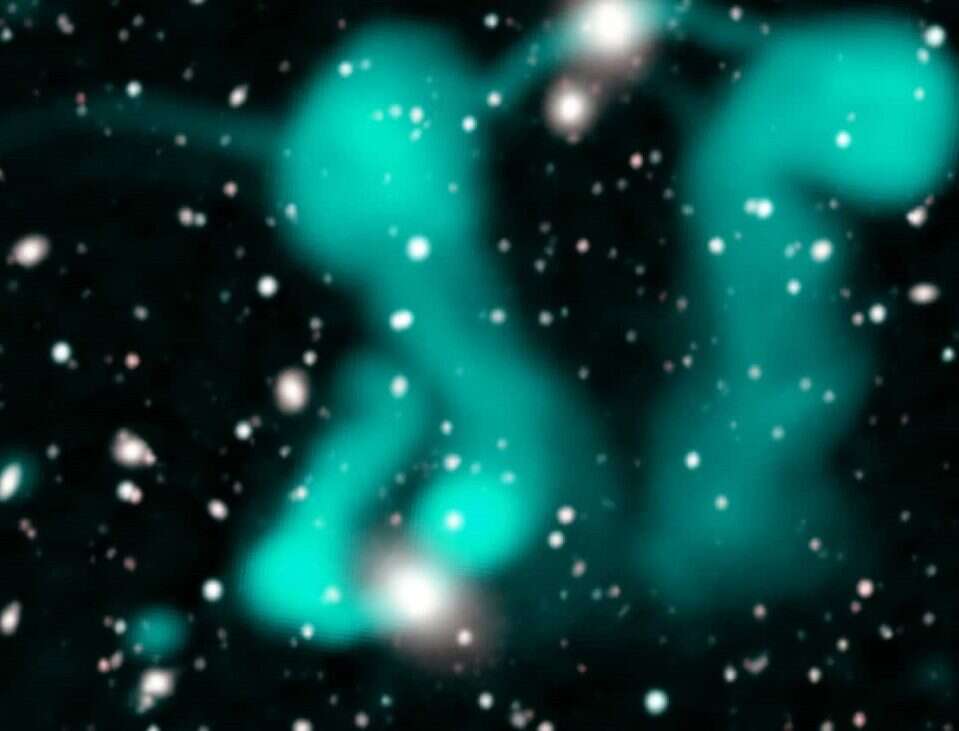 Wykryli tańczące duchy. Obłoki są oddalone o miliard lat świetlnych