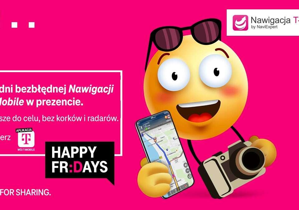 Nawigacja T-Mobile przez 60 dni za darmo