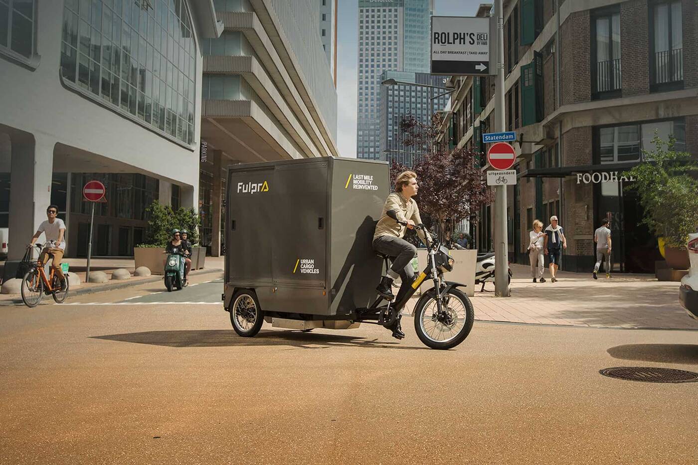 Elektryczny rower towarowy Fulpra L1 to sprzęt dostawczy zupełnie nowej klasy