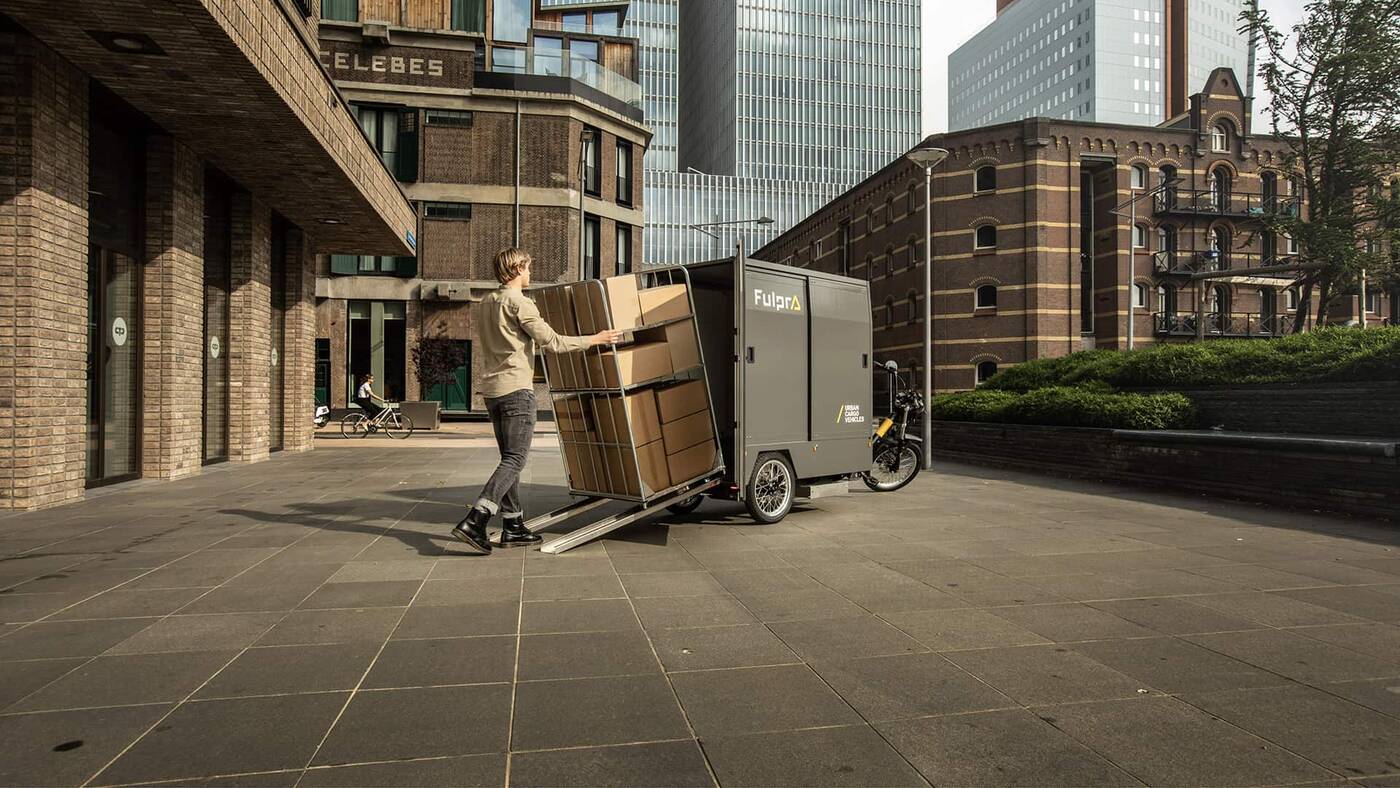 Elektryczny rower towarowy Fulpra L1 to sprzęt dostawczy zupełnie nowej klasy