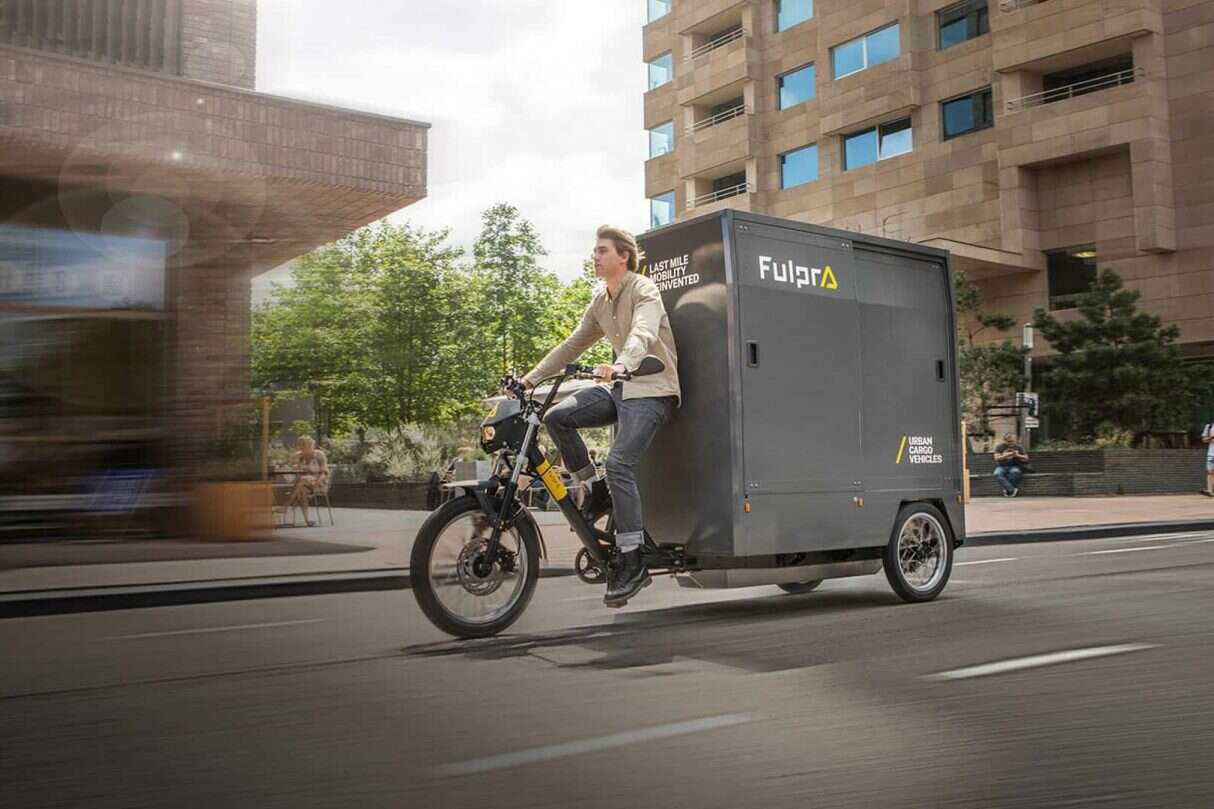 Elektryczny rower towarowy Fulpra L1, sprzęt dostawczy zupełnie nowej klasy, Elektryczny rower towarowy, Fulpra L1,