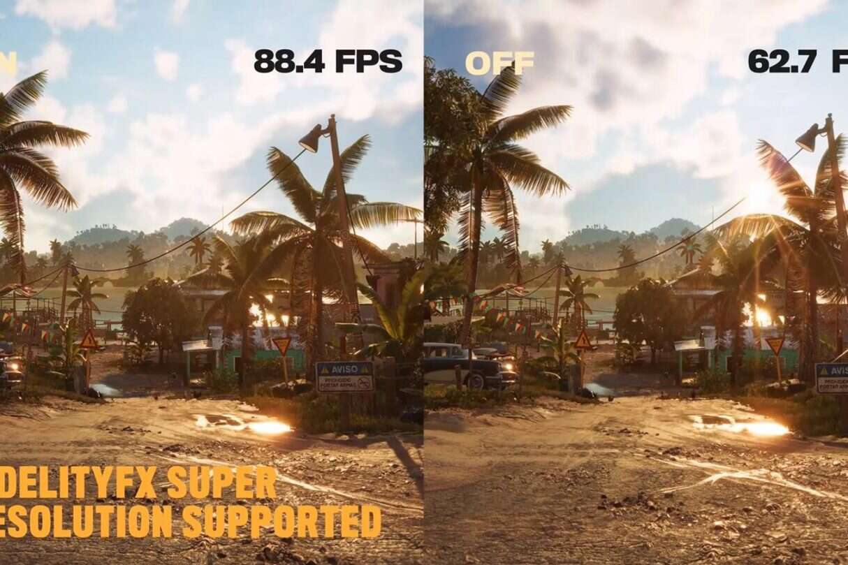 Jak FSR poprawia Far Cry 6., Far Cry 6 FSR, FSR w Far Cry 6