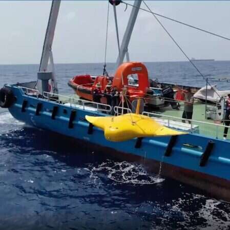 chiński dron podwodny, robo-płaszczka