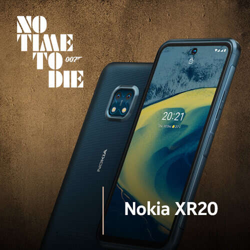 To właśnie Nokia XR20 będzie występować w nowym Bondzie