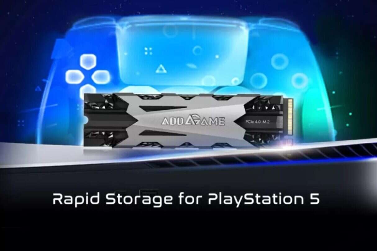 Nowe zoptymalizowane pod PlayStation 5 dyski, AddGame A95, dyski pod PS5