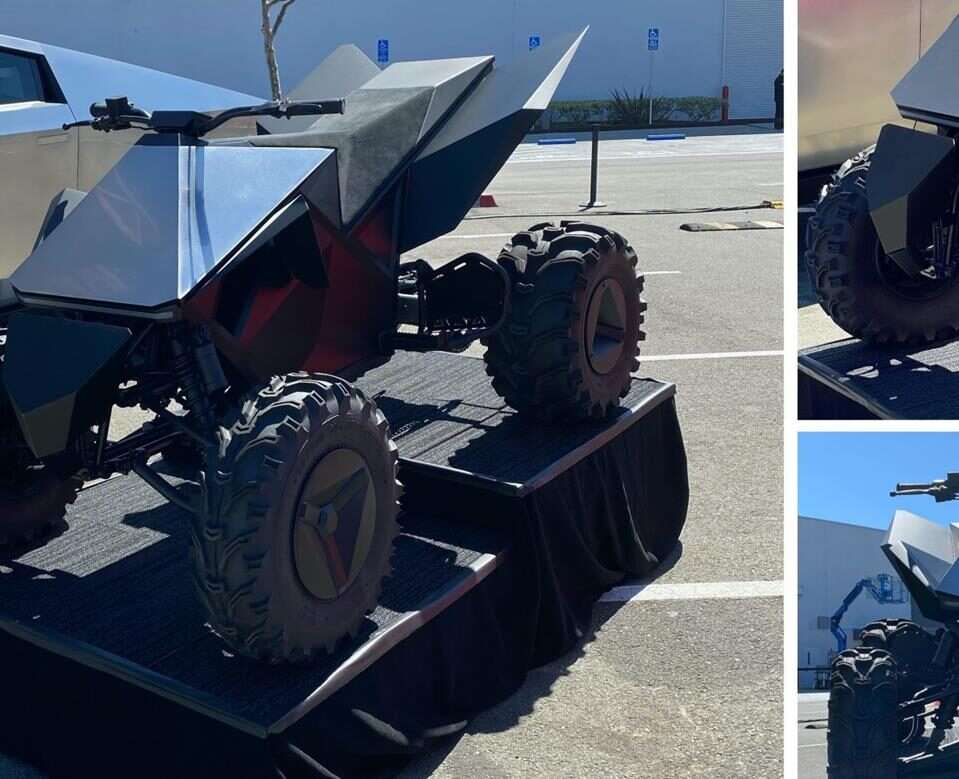 Pamiętacie Cyberquada Tesli, elektryczny quad, Tesla Cyberquad
