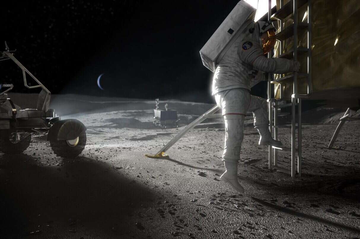 Powoli wracamy na Księżyc, programie Artemis SpaceX i Blue Origin