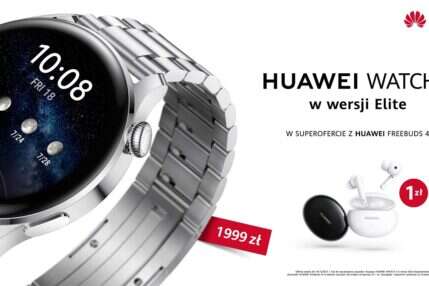 Huawei Watch 3 Elite trafia do sprzedaży