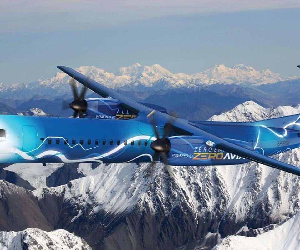 Elektryczny samolot zasilany wodorem, Alaska Air i ZeroAvia