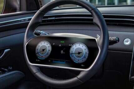 Kierownica z ekranem, nowy patent Hyundaia