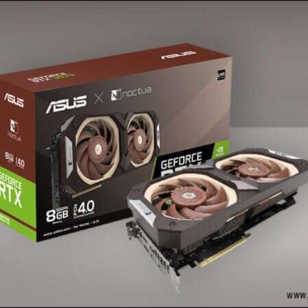 Najcichsza karta graficzna, ASUS RTX 3070 Noctua Edition, RTX 3070 Noctua Edition