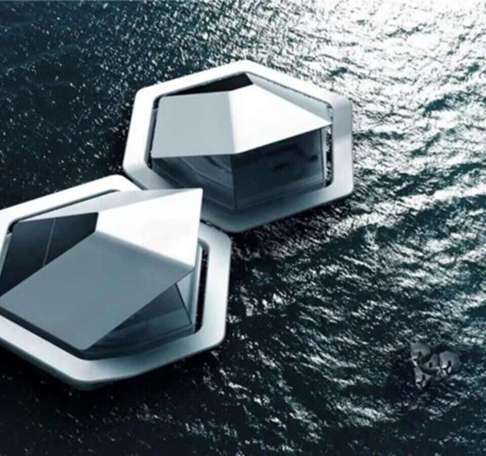 One Day, 2050, Sony na miasta na oceanie, miasta na oceanie