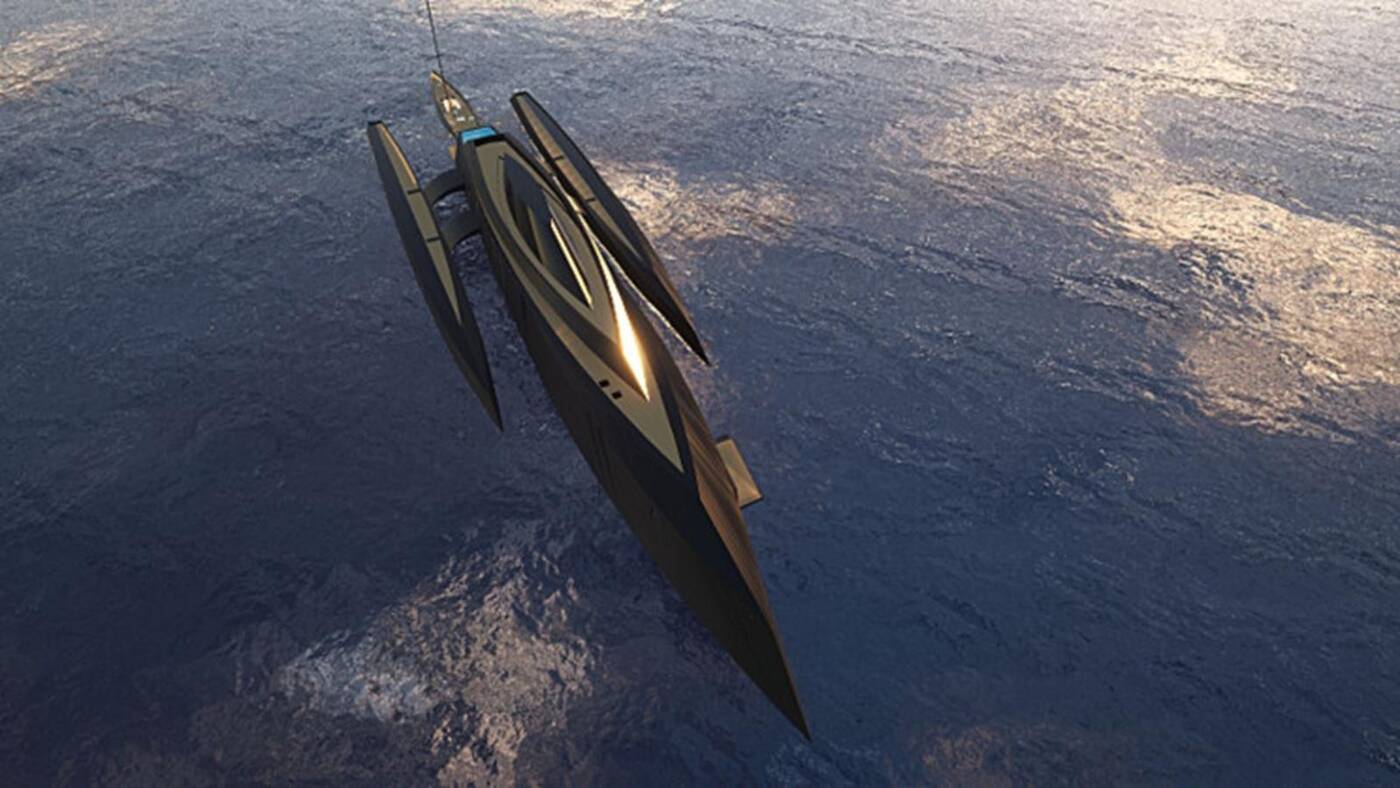 Oto luksusowy trimaran Bond Girl inspirowany towarzyszkami agenta 007