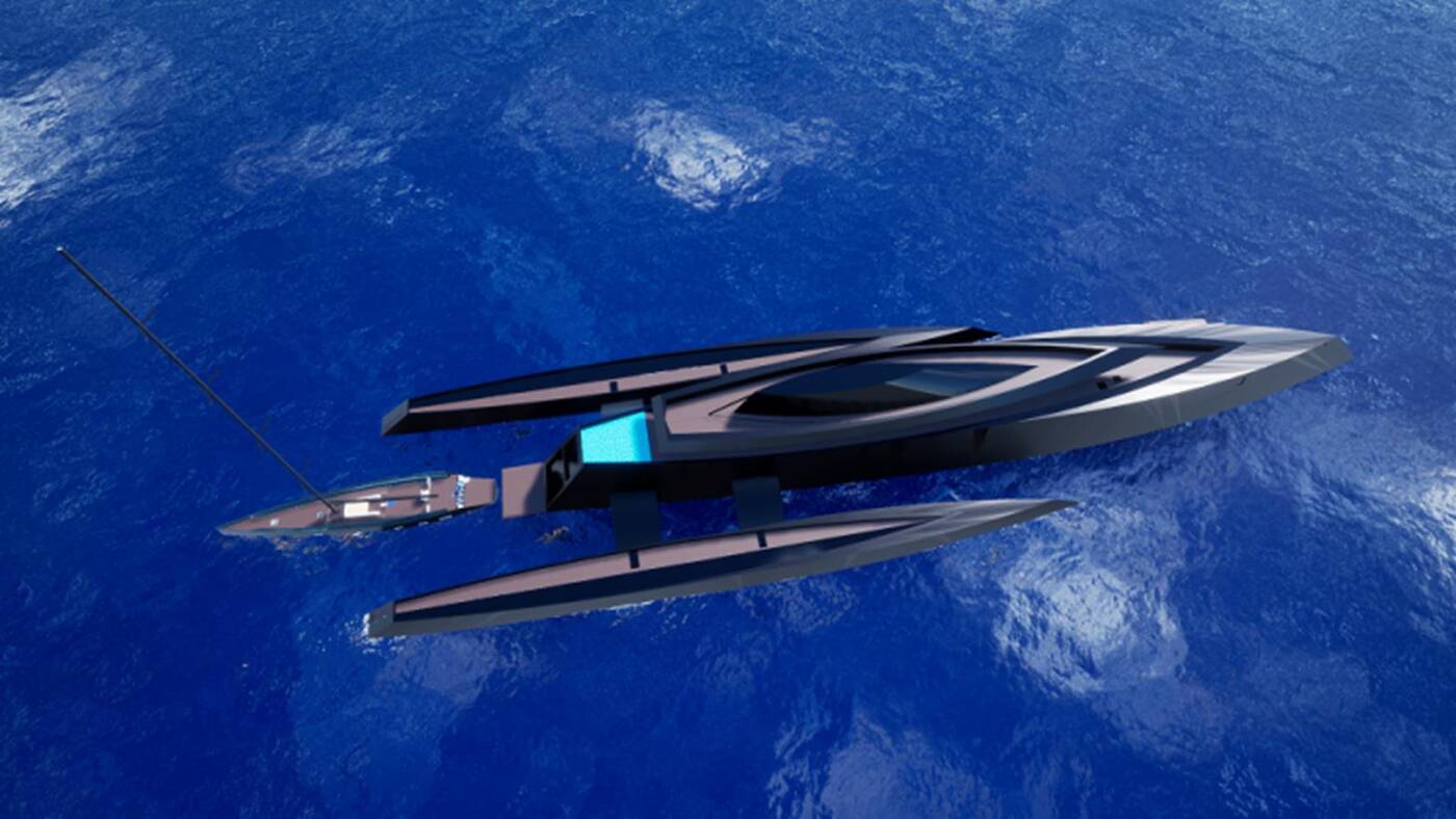 Oto luksusowy trimaran Bond Girl inspirowany towarzyszkami agenta 007