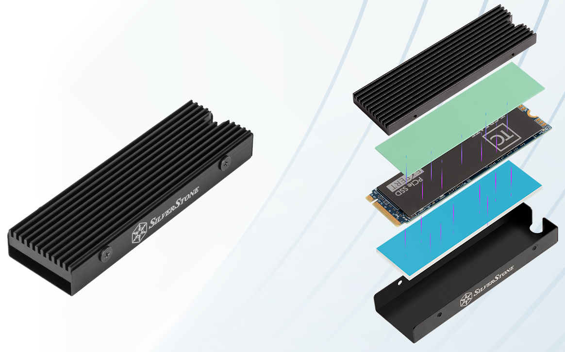 SST-TP05B, czyli chłodzenie dysku PlayStation 5 od SilverStone