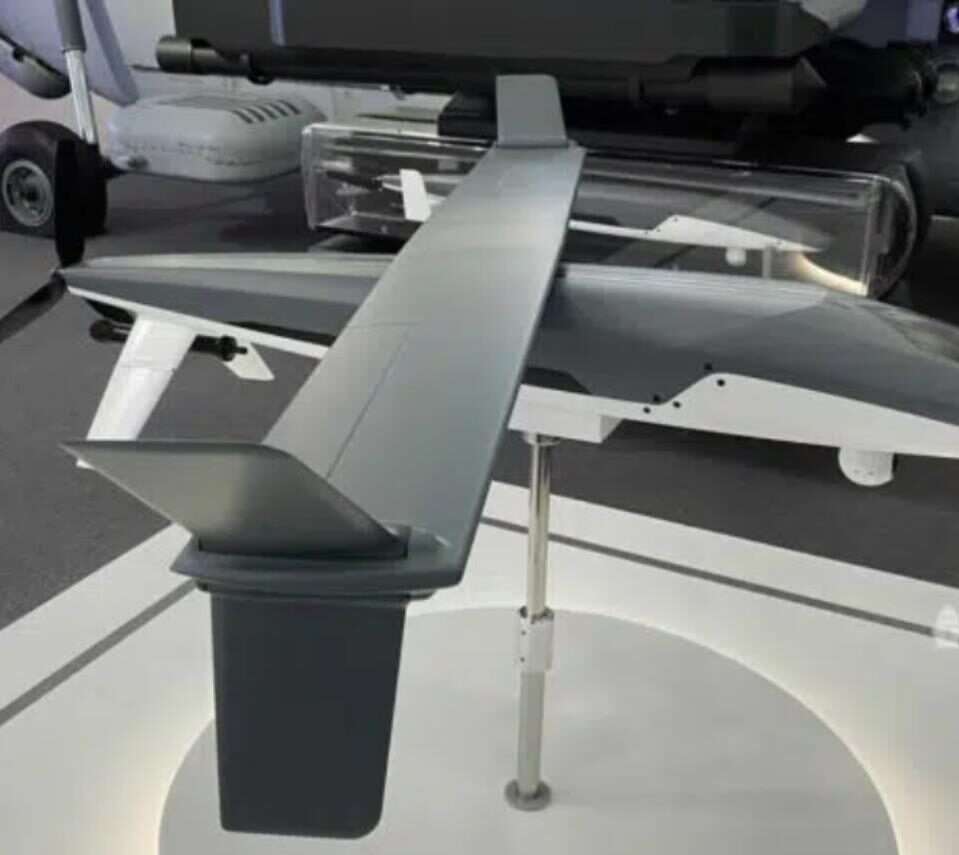 Spójrzcie na nowy dron KAI, pełnowymiarowa replika na zdjęciach