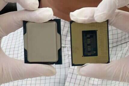 pierwsze oficjalne zdjęcie procesorów Alder Lake Intela, zdjęcie procesorów Alder Lake Intela