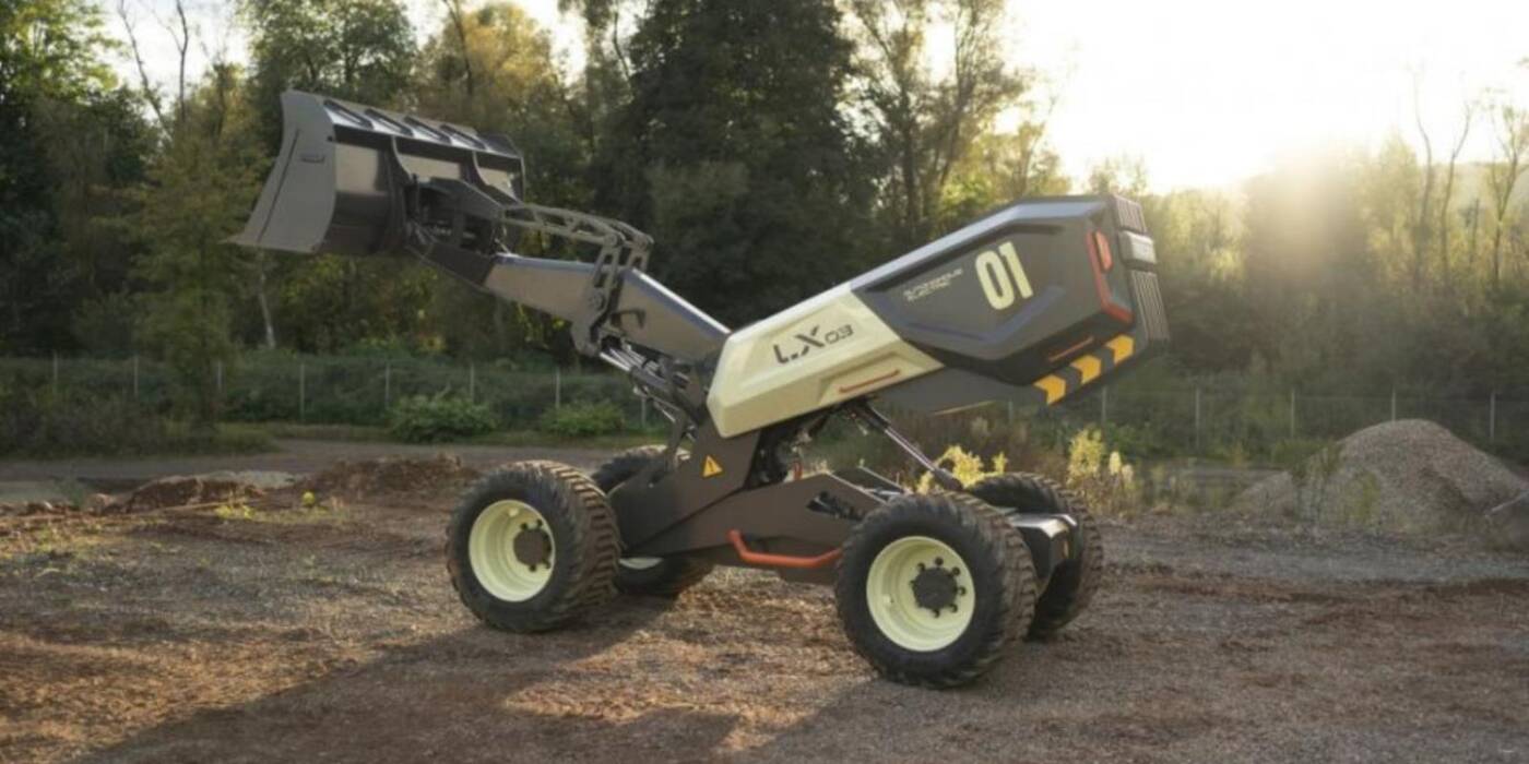 Volvo przerobiło zestaw Lego Technic na rzeczywistą maszynę LX03