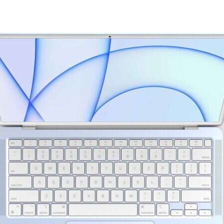 Wyświetlacz nowego MacBook Air Apple, MacBook Air Apple, MacBook Air 2022, Apple MacBook Air