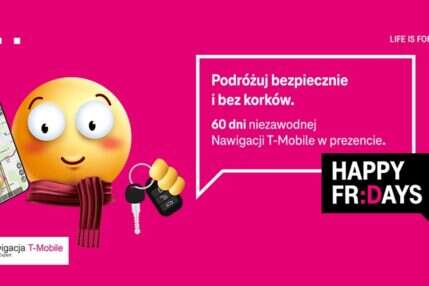 Happy Fridays w T-Mobile - nawigacja za darmo na 60 dni