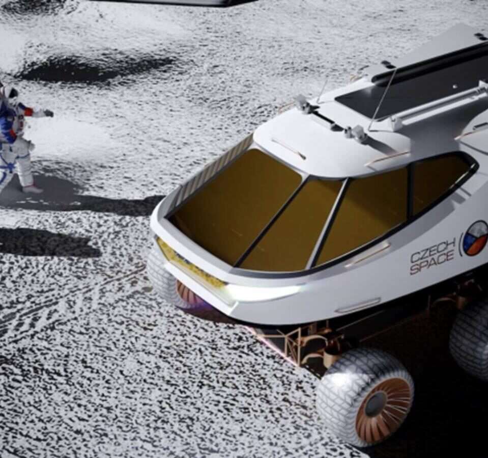 Niczym Skoda Enyaq na Księżycu, wyjątkowy koncept łazika Luniaq