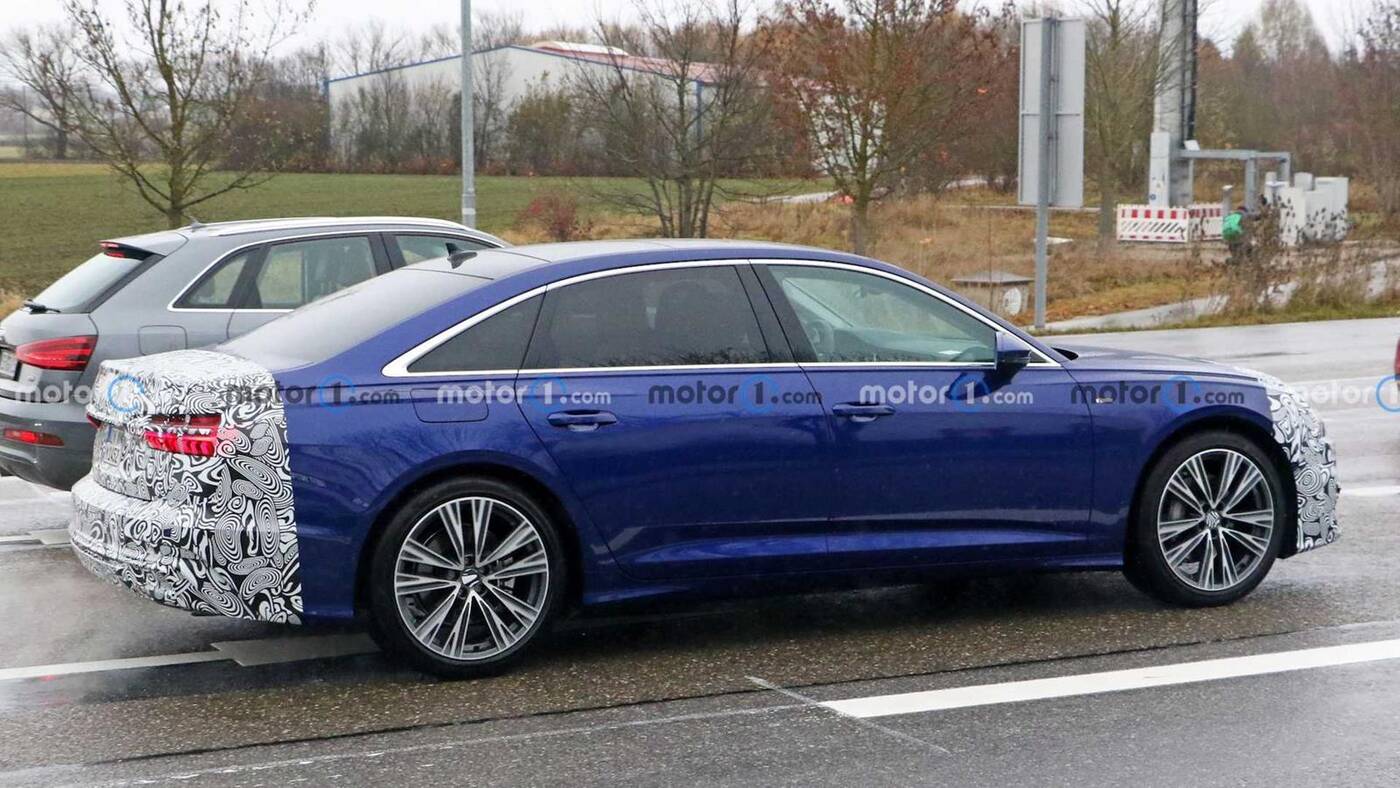 Odświeżone Audi A6 nadchodzi. Skromny kamuflaż sugeruje liczne zmiany