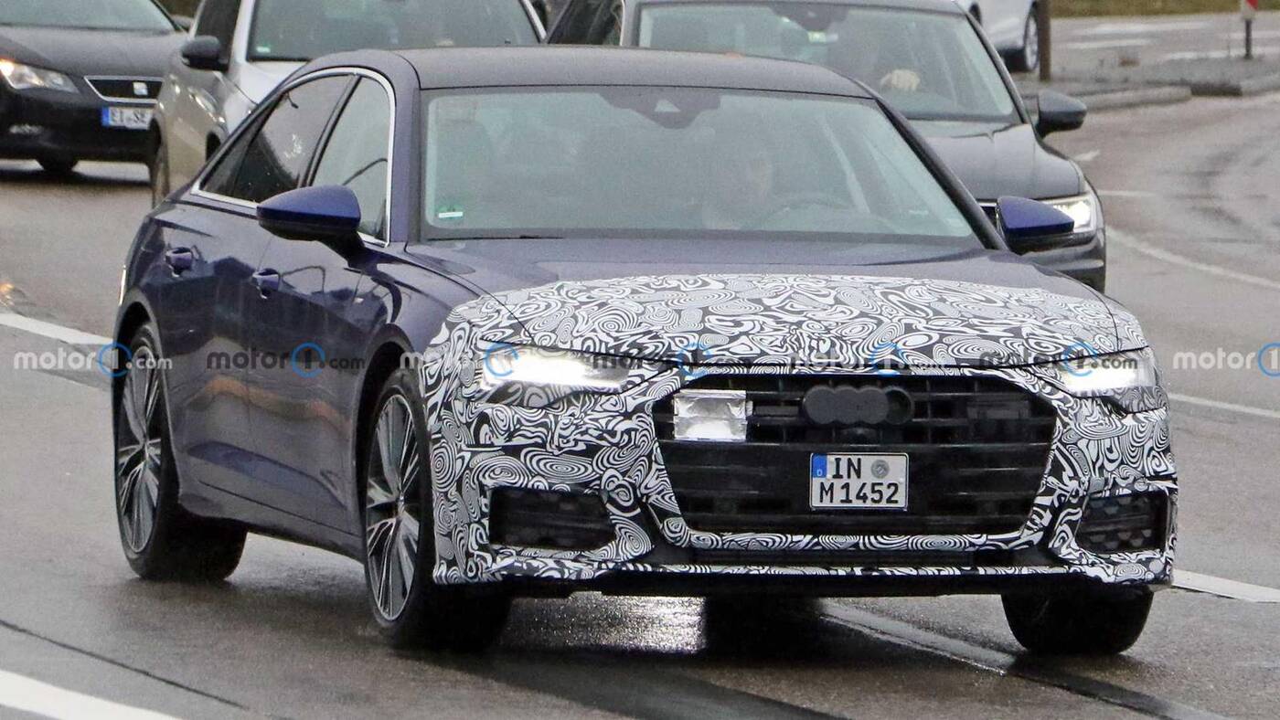 Odświeżone Audi A6 nadchodzi. Skromny kamuflaż sugeruje liczne zmiany