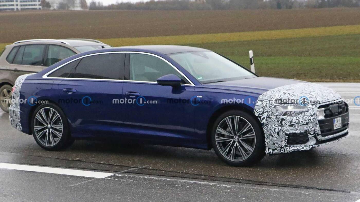 Odświeżone Audi A6 nadchodzi. Skromny kamuflaż sugeruje liczne zmiany
