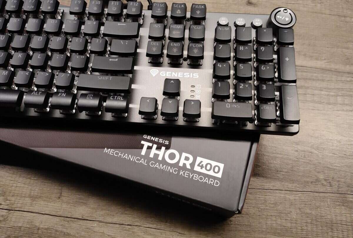 Test klawiatury mechanicznej Genesis Thor 400 RGB, Genesis Thor 400 RGB