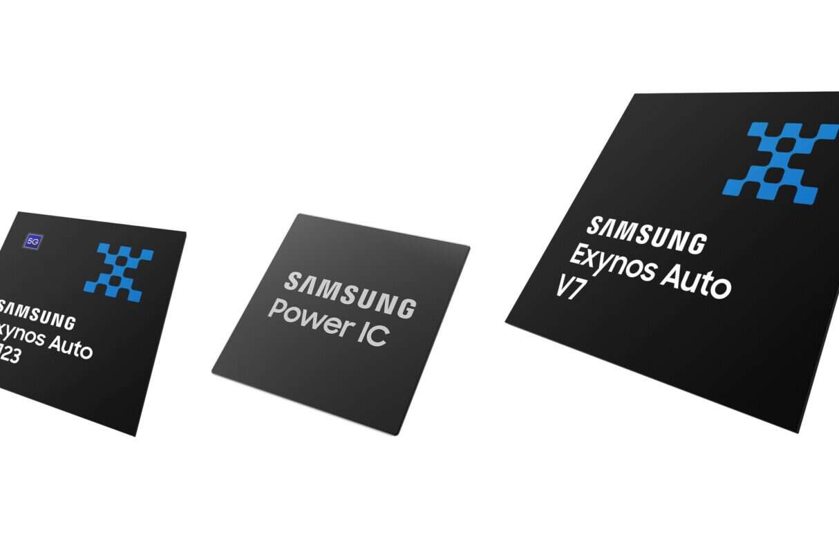 Trzy nowe układy Samsunga, nowoczesnych samochodów