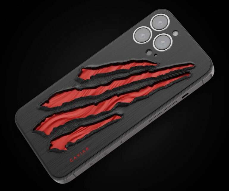 Caviar przygotował specjalny iPhone 13 Pro... z zębem T-Rexa!